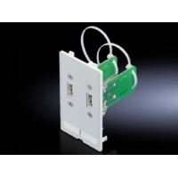 2482540, RITTAL SZ Вставка с разъемами 2xUSB, bauform