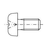 3686924, RITTAL Винт M2.5x5, 100 шт.